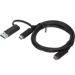 Lenovo Cable Híbrido USB-C a USB-C y USB-A, 100W Power Delivery, 10Gbps Datos, 1m Precio: 37.50000056. SKU: B1GNEW8W44