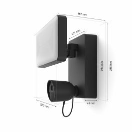 Cámara de vigilancia simulada Philips Hue Secure Flood Light