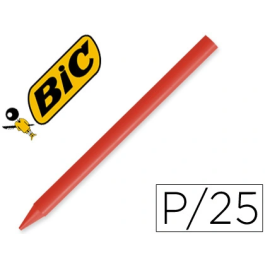 Plastidecor Lápices de Cera Unicolor Rojo Caja 25 Unidades Uso Escolar Precio: 4.94999989. SKU: B13JM7MKPA