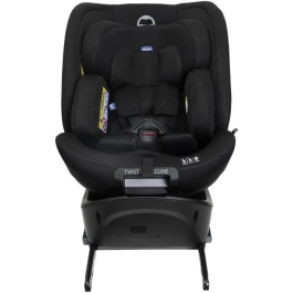 Chicco Silla de Coche EVERONE Grupo 0/1/2/3 I-Size Giratoria Reclinable Reductora Negra CHI8058664181100