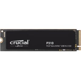 Crucial P310 SSD 1TB NVMe PCIe Gen4 M.2 2280 Velocidad Lectura 7100 MB/s Precio: 196.68999999. SKU: B14SH38T6D
