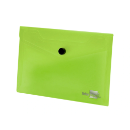 Liderpapel Carpeta Dossier 44233 Polipropileno DIN A6 Verde Translucido