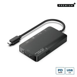 MicroConnect Estación de Acoplamiento USB-C, 2 x USB 3.2 Gen 1 A, RJ45, HDMI, VGA, Tipo C, Hub con Carga PD Precio: 47.49999958. SKU: B17SQMMSS8