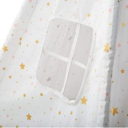 Tipi blanco con ventana lateral 160x130x130cm Tipi blanco con ventana lateral 160x130x130cm