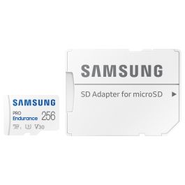 Samsung MB-MJ256KA/EU Tarjeta de Memoria Pro Endurance 256GB microSDXC Clase 10 U3 V30 con Adaptador