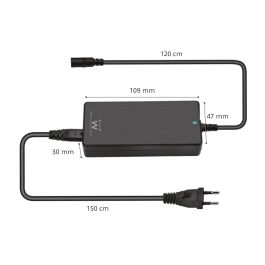 Ewent EW3899 Adaptador de corriente 65W para portátil ASUS, 4 conectores, protección inteligente, CA a CC, Negro Ewent EW3899 Adaptador de corriente 65W para portátil ASUS, 4 conectores, protección inteligente, CA a CC, Negro
