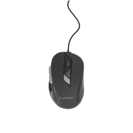 Gembird MUS-6B-01 Ratón Óptico USB Tipo A Ambidextro 1600 DPI con Rueda y 6 Botones para Oficina, Color Negro Precio: 6.59000001. SKU: B19PP4K9H4