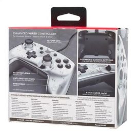 Power A 1522785-01 Mando con Cable Mejorado para Nintendo Switch - Pikachu Negro/Plata, Compatible con Switch OLED y Switch, Botones Asignables, Cable USB-C 3m Power A 1522785-01 Mando con Cable Mejorado para Nintendo Switch - Pikachu Negro/Plata, Compatible con Switch OLED y Switch, Botones Asignables, Cable USB-C 3m