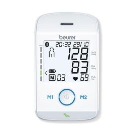 Beurer BM-85 Tensiómetro de Brazo con Bluetooth, Pantalla XL y Medición de Inflación, Clínicamente Probado