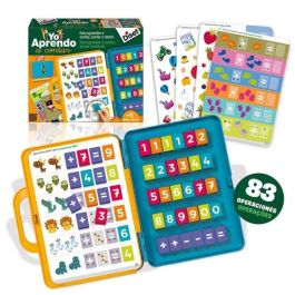 Diset Juego Educativo Yo Aprendo a Contar: Matemáticas, Sumas y Restas, con 15 Láminas y 90 Fichas, +5 Años