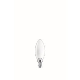 Philips Bombilla vela LED E14 4,3W 470lm 2700K luz cálida equivalente 40W