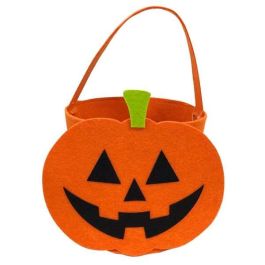 My Other Me Cubo calabaza de fieltro naranja 21x19x22 cm - Ideal para Halloween Precio: 5.50000055. SKU: B1JV4NKXB6