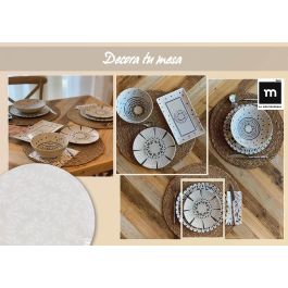 La Mediterranea Plato Llano 24 cm Barroc Elite Brillo (6 Unidades)