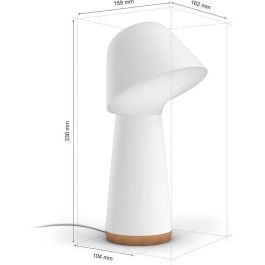 Philips Hue Lámpara de Mesa Inteligente Twilight White & Color Ambiance, Luz Crepuscular, LED, Bluetooth, Blanco