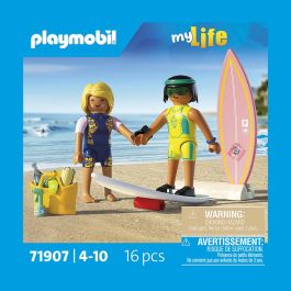 Playmobil 71907 Pequeña Escuela de Surf - Juego de Construcción para Niños +4 años