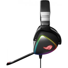 ASUS ROG Delta Auriculares Gaming Alámbricos USB, Frecuencia 20-40000 Hz, Negro