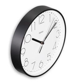 HAMA Reloj de Pared Salina, Negro