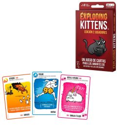Asmodee Exploding Kittens Edición 2 Jugadores EKIEK09ES Juego de Cartas Precio: 10.58999986. SKU: B158SSZWNK