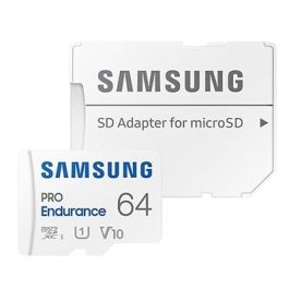 Samsung MB-MJ64KA/EU Tarjeta de Memoria Micro SD 64GB, Velocidad Lectura 100MB/s, U3 V30 Clase10