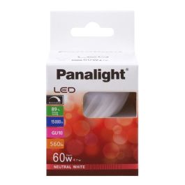 Panasonic-Panalight LDRHV9L40WG102DPL-4x Lámpara LED Dicroica Dimm GU10 7W 4000K Pack 4