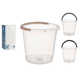 Cubo Agua Transparente 13L Con Asa Surtidos Col Osc Arte Regal 31X29CM (24 Unidades) Precio: 79.49999959. SKU: B1HLDWEK97