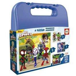 Spidey y sus increíbles amigos - 4 rompecabezas progresivos Malette Precio: 23.68999952. SKU: B13SF9Y7Z7