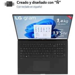 LG Portátil Gram 17Z90R-E.AD78B Intel Core i7-1360P 32GB RAM 1TB SSD RTX 3050 17" WQXGA Windows 11 Negro Ligero