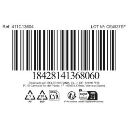 La Mediterranea Plato Hondo "Milkycream", Diametro 22.6 cm, 4.6 cm de Alto, Modelo Md (12 Unidades)