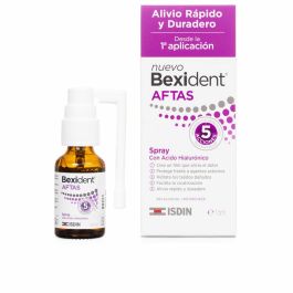 Isdin Bexident Aftas Spray 15 ml - Alivio Rápido y Cicatrización de Úlceras y Heridas Bucales con Ácido Hialurónico, Sin Alcohol Isdin Bexident Aftas Spray 15 ml - Alivio Rápido y Cicatrización de Úlceras y Heridas Bucales con Ácido Hialurónico, Sin Alcohol Precio: 15.49999957. SKU: S05103924