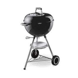 Weber WEB0077924004070 Barbacoa de Carbón Kettle Original, Ø57 cm, Acero Cromado, Negra