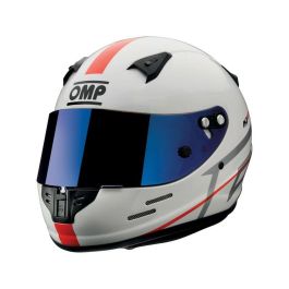 Omp Casco Karting Kj8 Evo Cmr Blanco Talla L Ompsc0-0790-B01-020-L Homologación Cmr 2016