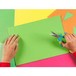 Liderpapel Papel Color DIN A4 75 gr Neón, 4 Colores Surtidos, Paquete 100 Hojas