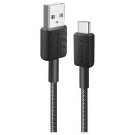 Anker 322 Cable USB-A a USB-C, 0.9 m, 45 W Carga Rápida, Transferencia 0.48 Gbit/s, Color Negro Precio: 29.49999965. SKU: B17YEP2F9C