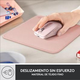Logitech Alfombrilla de Ratón Desk Mat Studio Series - Tela Suave, Antideslizante, Poliéster Reciclado, Rosa Oscuro