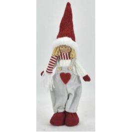 DKD Home Decor Figura de Navidad Tradicional Poliester Roja con Corazón 8x35x15 cm (2 Unidades) Precio: 15.972. SKU: B16NTEG37Y