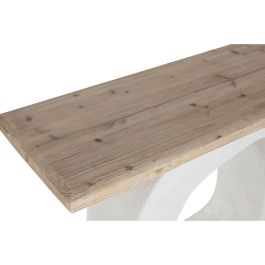 Consola DKD Home Decor Blanco Natural 38 x 82 x 120 cm