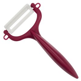 Cook Concept Pelador Cerámico Ligero y Manejable, Hoja Cerámica Anti-oxidación, Apto Lavavajillas, 14x8 cm