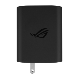 ASUS AC140-01 3C1A Cargador USB-C GaN 140W con Carga Rápida y 3 Puertos Tipo C, Negro EU+UK