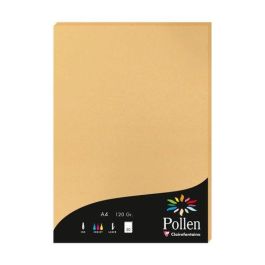 Papel Clairefontaine Pollen A4 120G 50H Caramelo Precio: 10.50000006. SKU: B14HGQ53AB
