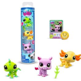 Littlest Pet Shop Pack 3 Figuras Mascotas 6,35x25,4x6,35 cm Modelos Surtidos