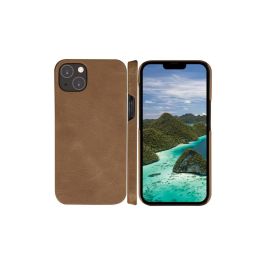 dbramante1928 Lynge Funda Cartera 2 en 1 Desmontable para iPhone 14 Plus, Cuero Pleno Grano, Tan