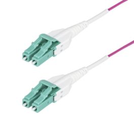 Cable USB Startech OM4RLCLC1M 1 m Violeta