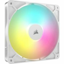 Corsair CO-9050186-WW RS140 ARGB Ventilador Refrigeración PC 140 mm, Paquete Individual, Blanco