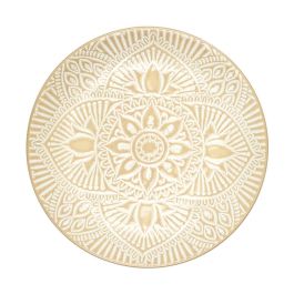 Plato Postre Beige Saha Home Deco Factory diámetro 19,5 Precio: 3.69000027. SKU: B17QC999J6