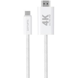 4smarts Cable USB-C a HDMI 2m Blanco