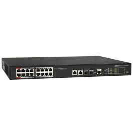 Dahua DH-PFS4218-16ET-240-V3 Switch L2 Gestionable Hi-PoE 16 Puertos Gigabit RJ45 + 2 Combo SFP Uplink 240W Precio: 228.49999975. SKU: B1G4F272N6