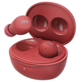 JVC Auriculares Inalámbricos HA-Z66T-R-E Deportivos, Resistencia al Agua IPX4, Color Rojo, 23h Batería