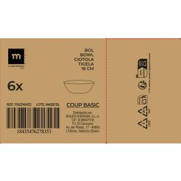 Bol Opal Coup Basic 16 cm - Inde (48 Unidades) Bol Opal Coup Basic 16 cm - Inde (48 Unidades)