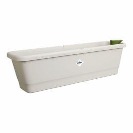 Elho ELH8711904518691 Balconera Jardinera Noa L Gris - Macetero Exterior 65x20x18 cm - 100% Reciclado