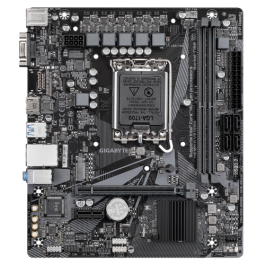 GIGABYTE 9MH61NH3-00-G10 Placa Base Intel H610 Socket 1700 DDR4 Micro ATX M-ATX para PC